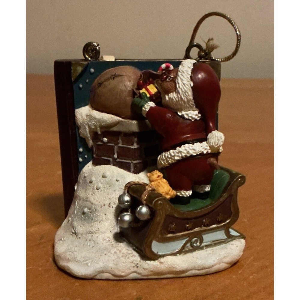 Bradford‎ Exchange 1996 Christmas Ornaments  So Up To The Housetop